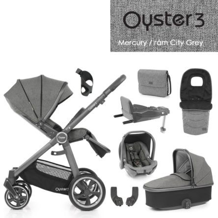 Oyster3 najlepší balíček 8 v 1 – Mercury / City Grey 2022
