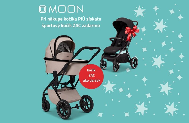 Moon PIÚ +kočík ZAC zdarma