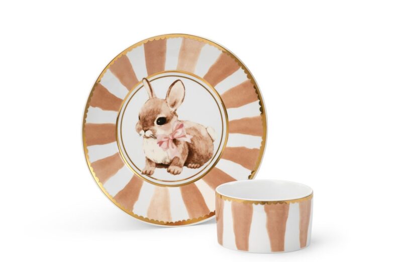 Porcelánový jídelní set Elodie Details – Bunny Darling